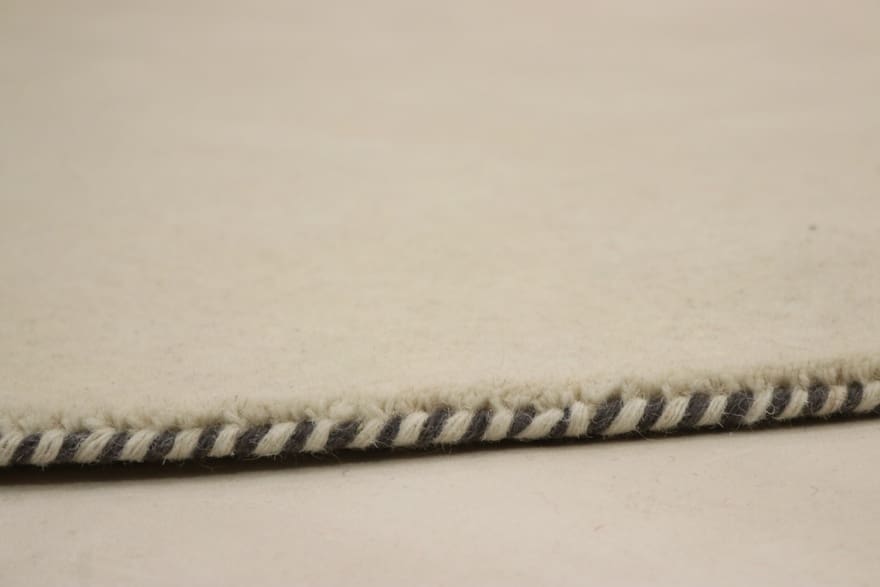 Alternative view of Gabbeh Indian Rug 252 × 252 cm in Wool, hand-knotted