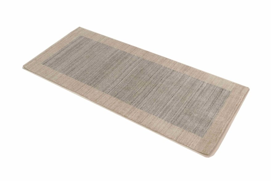 Alternative view of Hand-Knotted Loribaft Indian Rug, 303 × 82 cm, Wool