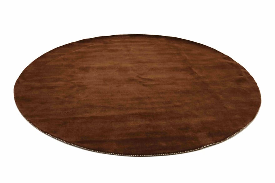 Alternative view of Hand-Knotted Gabbeh Indian Rug, 254 × 254 cm, Wool