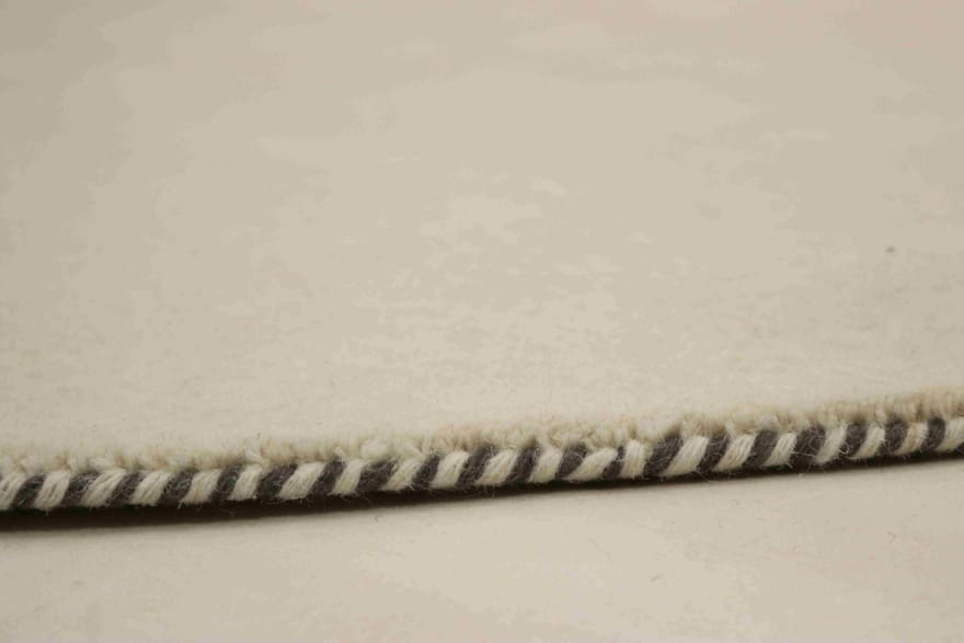 Alternative view of Hand-Knotted Gabbeh Indian Rug, 255 × 255 cm, Wool