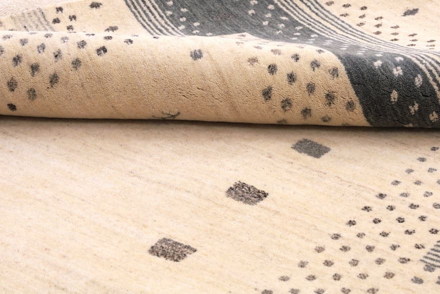 Alternative view of Wool Loribaft Indian Rug 252 × 252 cm, hand-knotted
