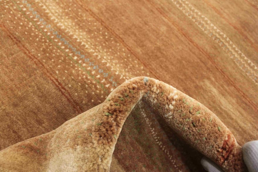 Alternative view of Wool Loribaft Indian Rug 238 × 159 cm, hand-knotted