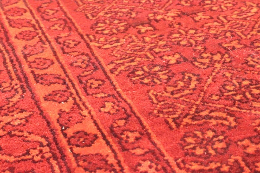 Alternative view of Loribaft Indian Rug 195 × 147 cm in Wool, hand-knotted