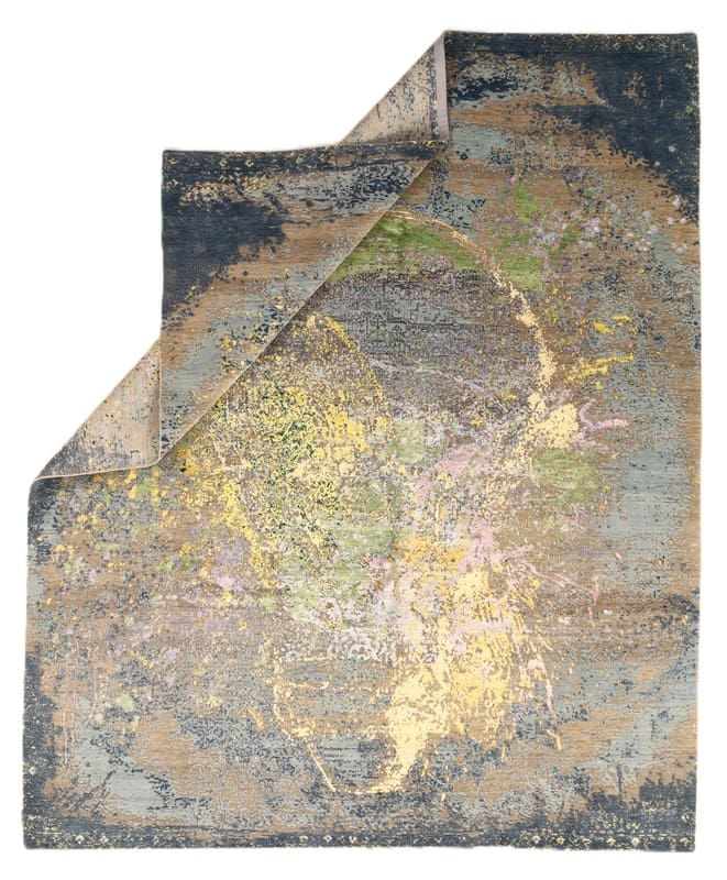 Alternative view of Wool Indian Rug 300 × 246 cm, hand-knotted