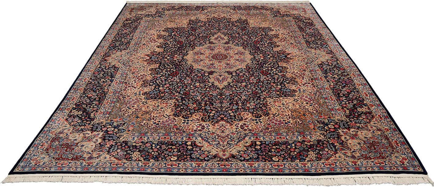 Alternative view of Wool Kerman Persian Rug 303 × 420 cm, hand-knotted