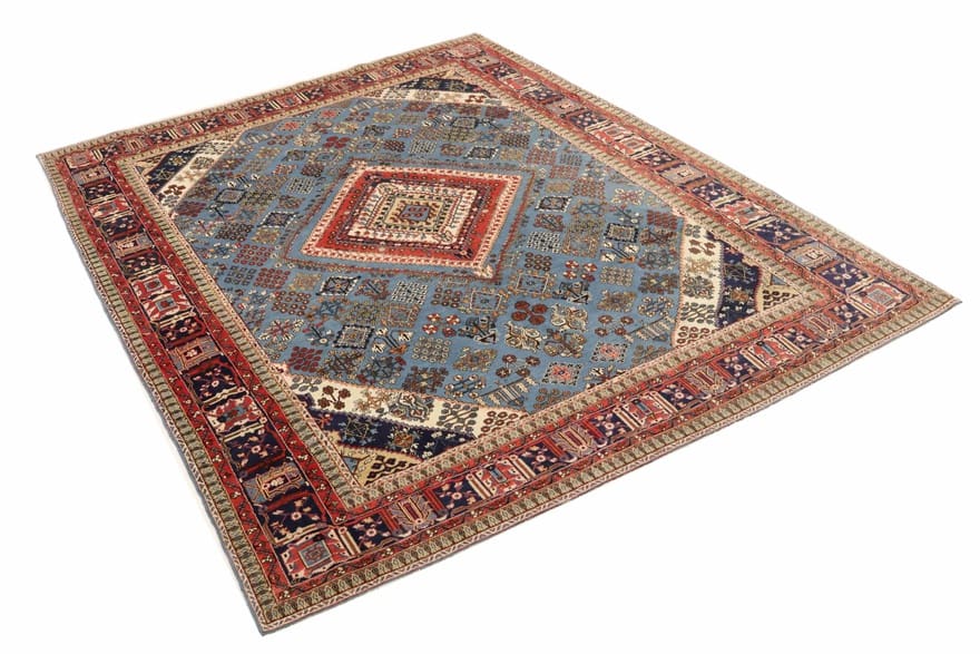 Alternative view of Wool Persian Rug 307 × 233 cm, hand-knotted
