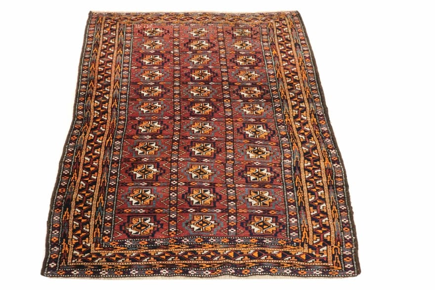 Alternative view of Antique Baluch Persian Rug, 185 × 105 cm, Wool