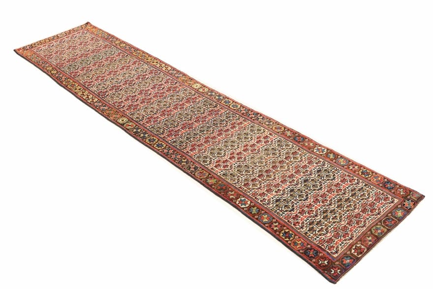 Alternative view of Antique Malayer Persian Rug, 365 × 84 cm, Wool