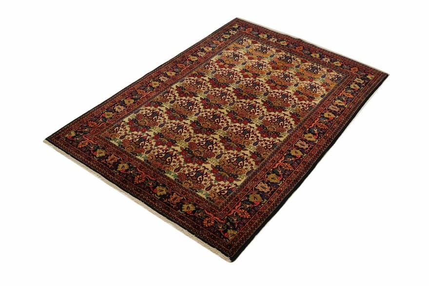 Alternative view of Hand-Knotted Bakhtiari Persian Rug, 215 × 145 cm, Wool