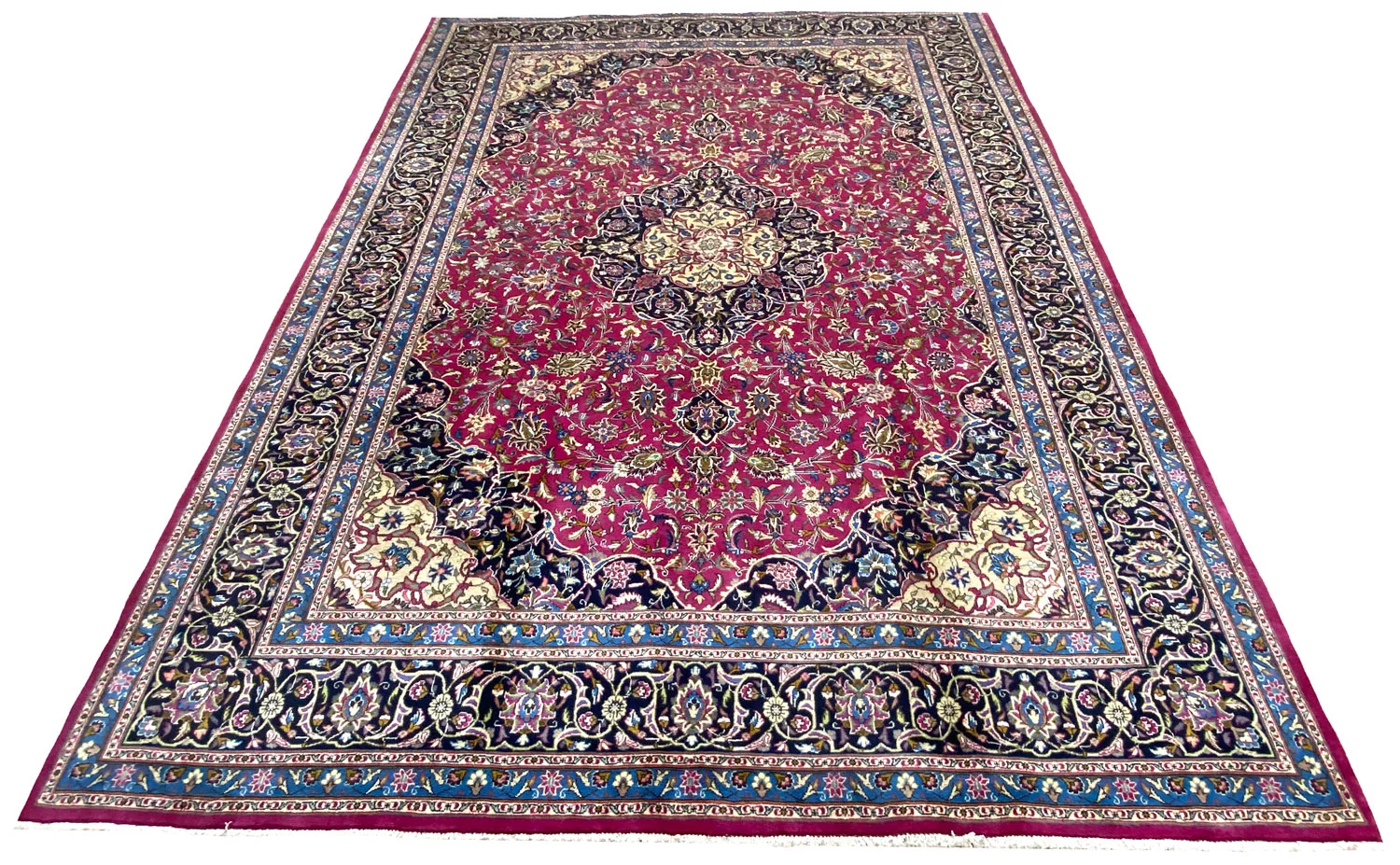 Alternative view of Wool Kashmar Persian Rug 403 × 295 cm, hand-knotted
