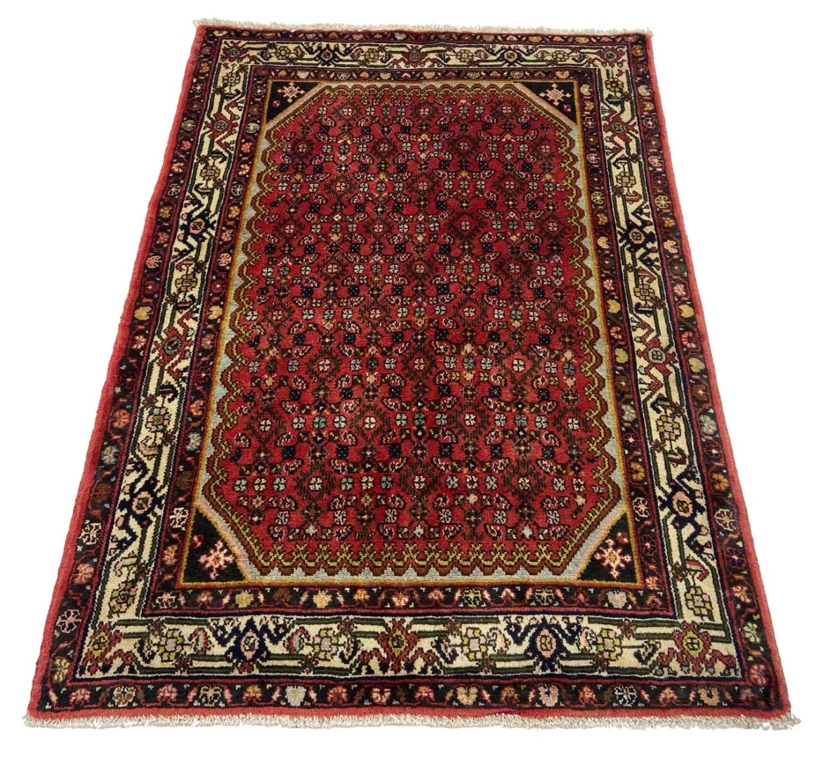 Alternative view of Wool Persian Rug 150 × 105 cm, hand-knotted