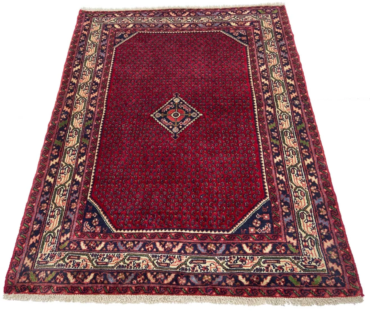 Alternative view of Hand-Knotted Persian Rug, 151 × 111 cm, Wool