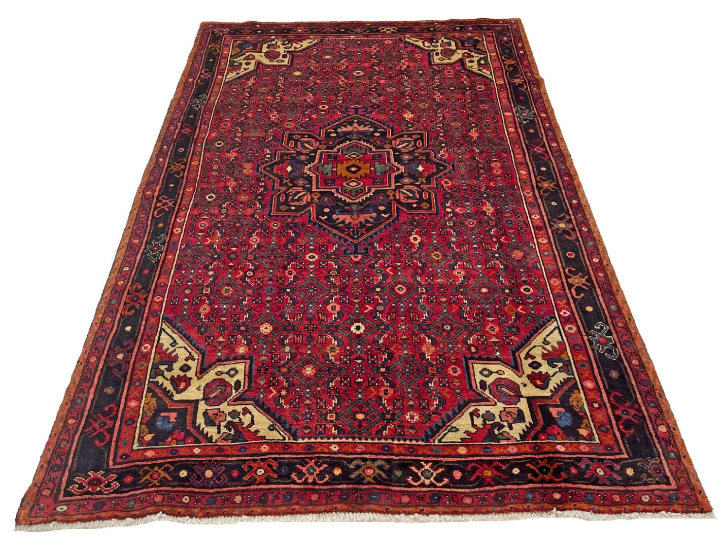 Alternative view of Hand-Knotted Persian Rug, 244 × 156 cm, Wool