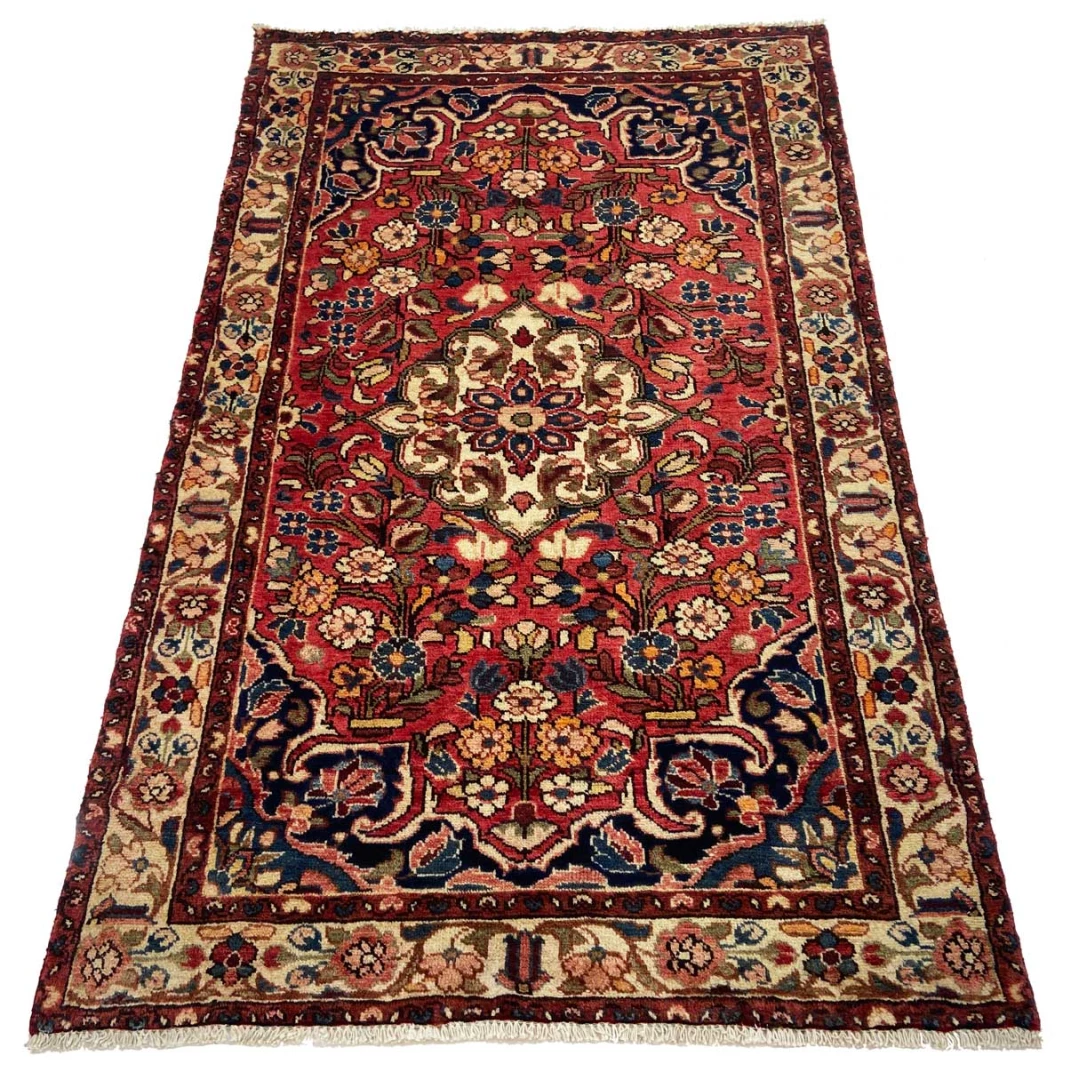 Alternative view of Wool Hamadan Persian Rug 167 × 103 cm, hand-knotted