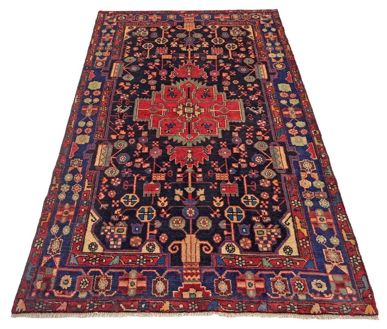Alternative view of Hand-Knotted Persian Rug, 237 × 144 cm, Wool