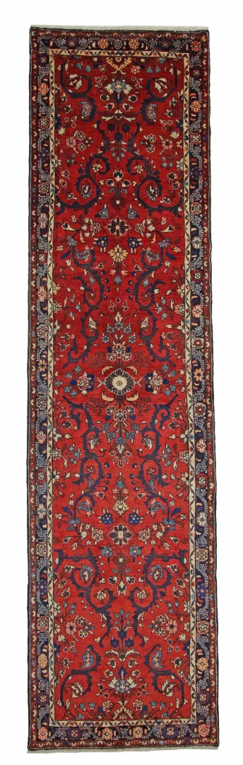 Persian Rug 327 × 85 cm in Wool, hand-knotted