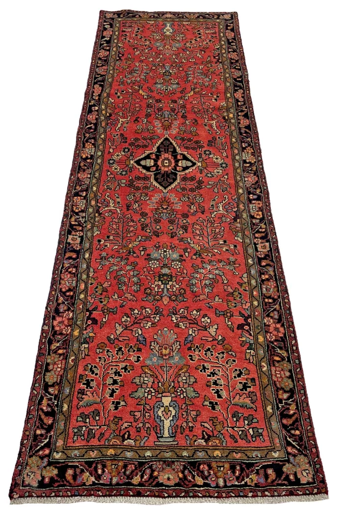 Alternative view of Persian Rug 287 × 81 cm in Wool, hand-knotted