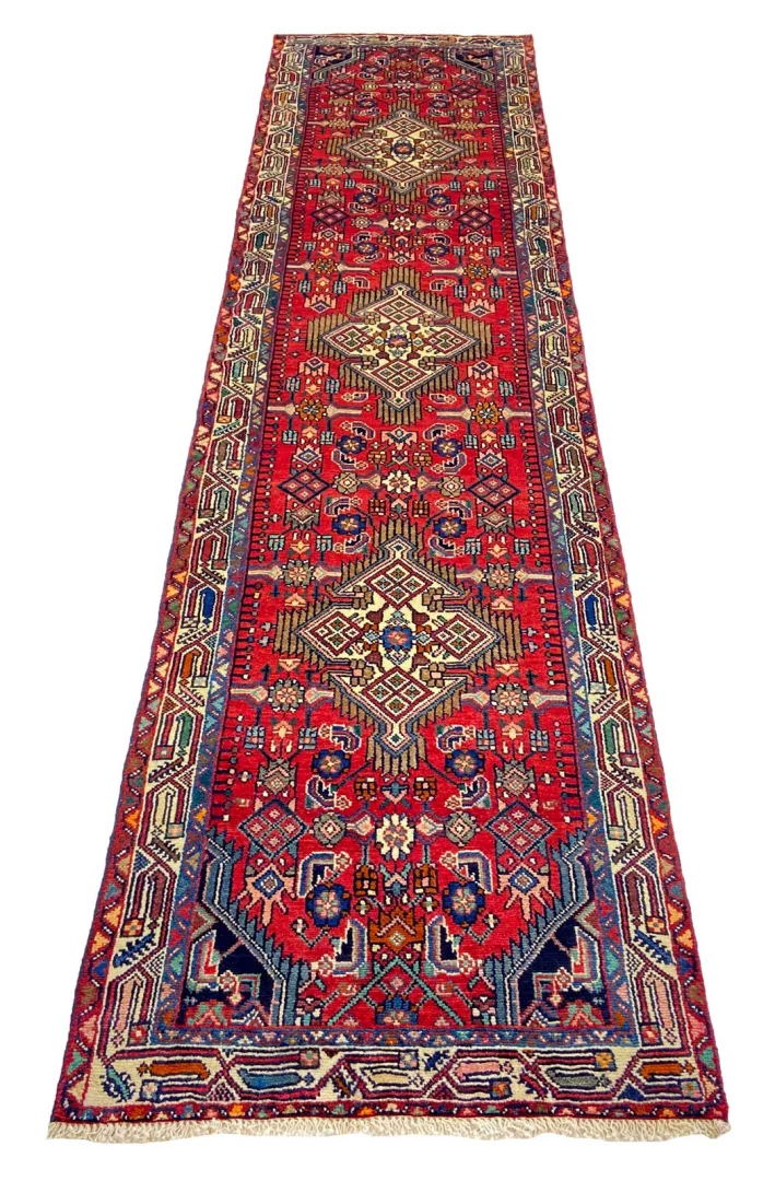Alternative view of Hand-Knotted Persian Rug, 330 × 81 cm, Wool