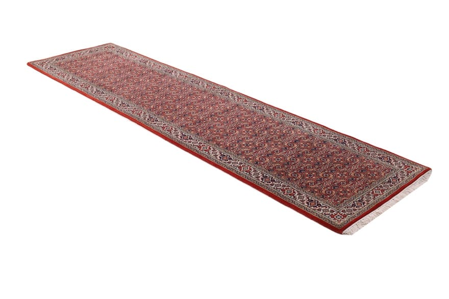 Alternative view of Bijar Indian Rug 312 × 85 cm in Wool, hand-knotted