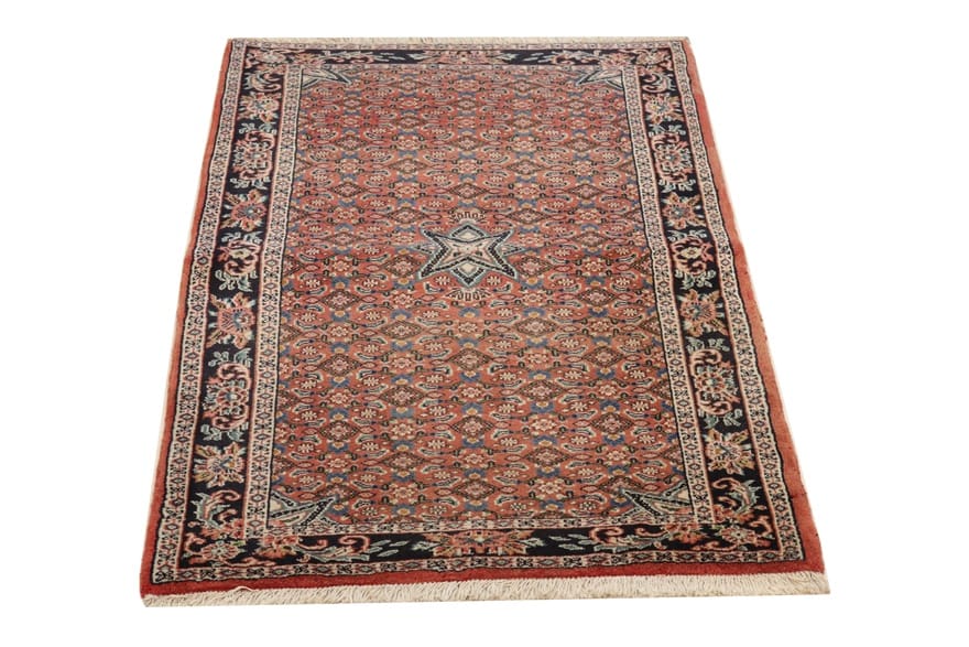 Alternative view of Bijar Persian Rug 155 × 100 cm in Wool, hand-knotted