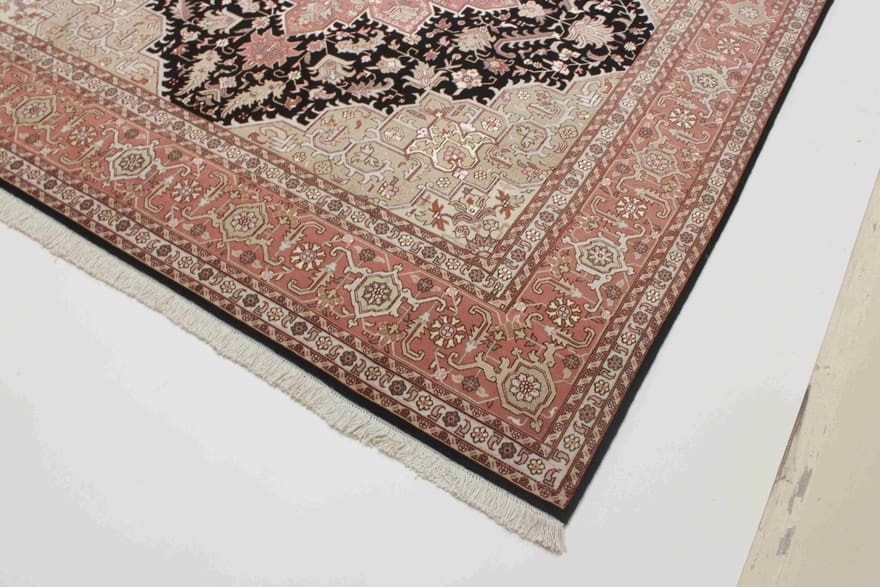 Alternative view of Tabriz Persian Rug 250 × 250 cm in Wool, hand-knotted