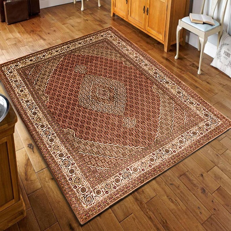 Alternative view of Wool Tabriz Persian Rug 260 × 200 cm, hand-knotted