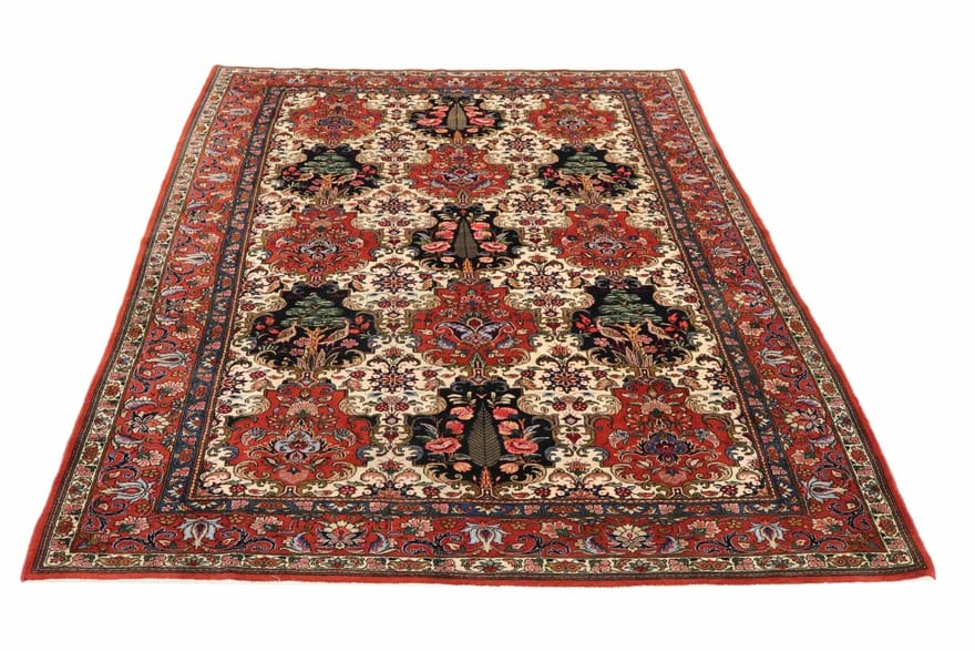 Alternative view of Wool Bakhtiari Persian Rug 297 × 200 cm, hand-knotted