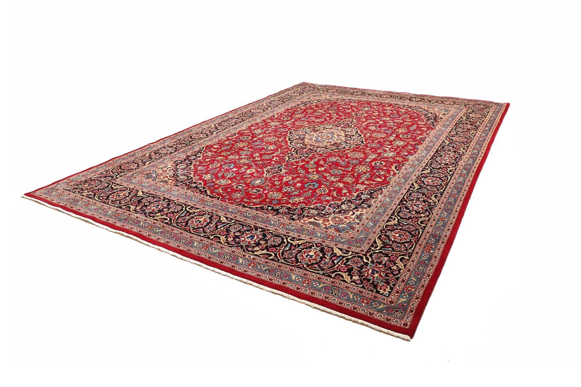 Alternative view of Wool Kashan Persian Rug 300 × 410 cm, hand-knotted