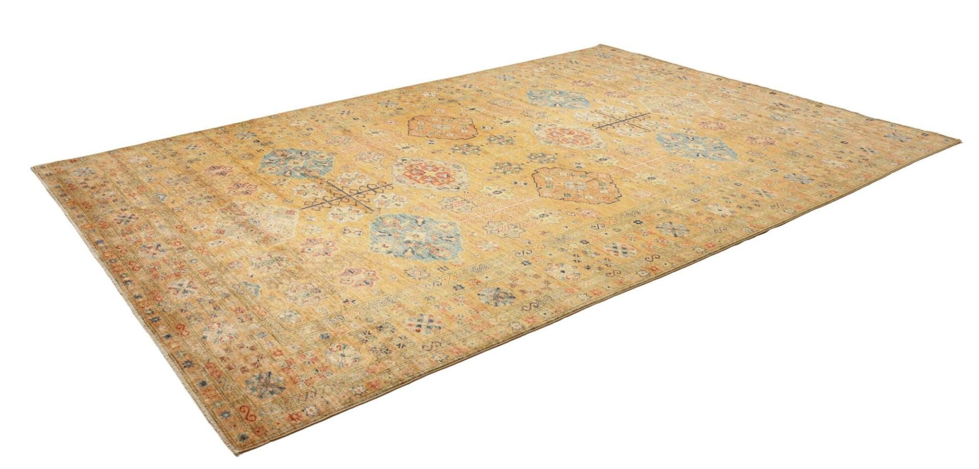 Alternative view of Hand-Knotted Kazak Pakistani Rug, 254 × 356 cm, Wool