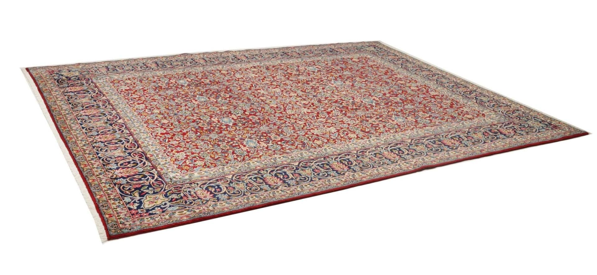 Alternative view of Wool Kerman Persian Rug 261 × 350 cm, hand-knotted