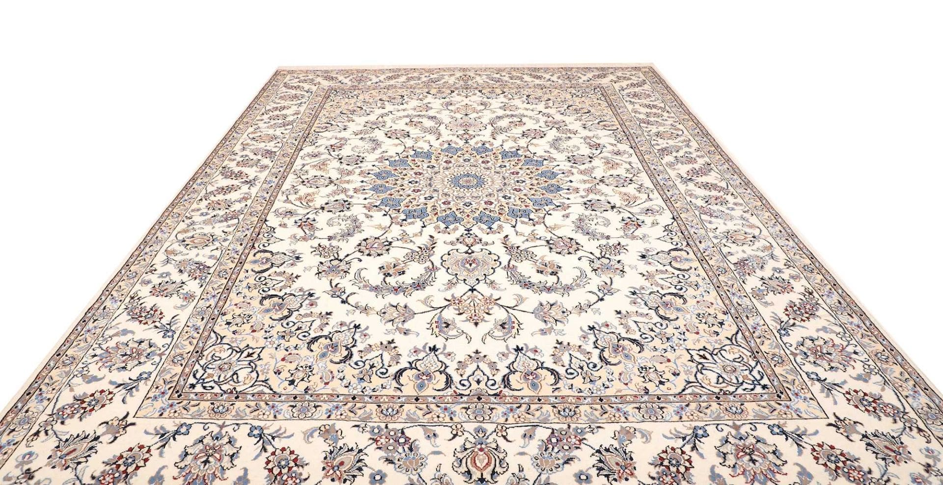 Wool Nain Persian Rug 258 × 365 cm, hand-knotted - Image 4