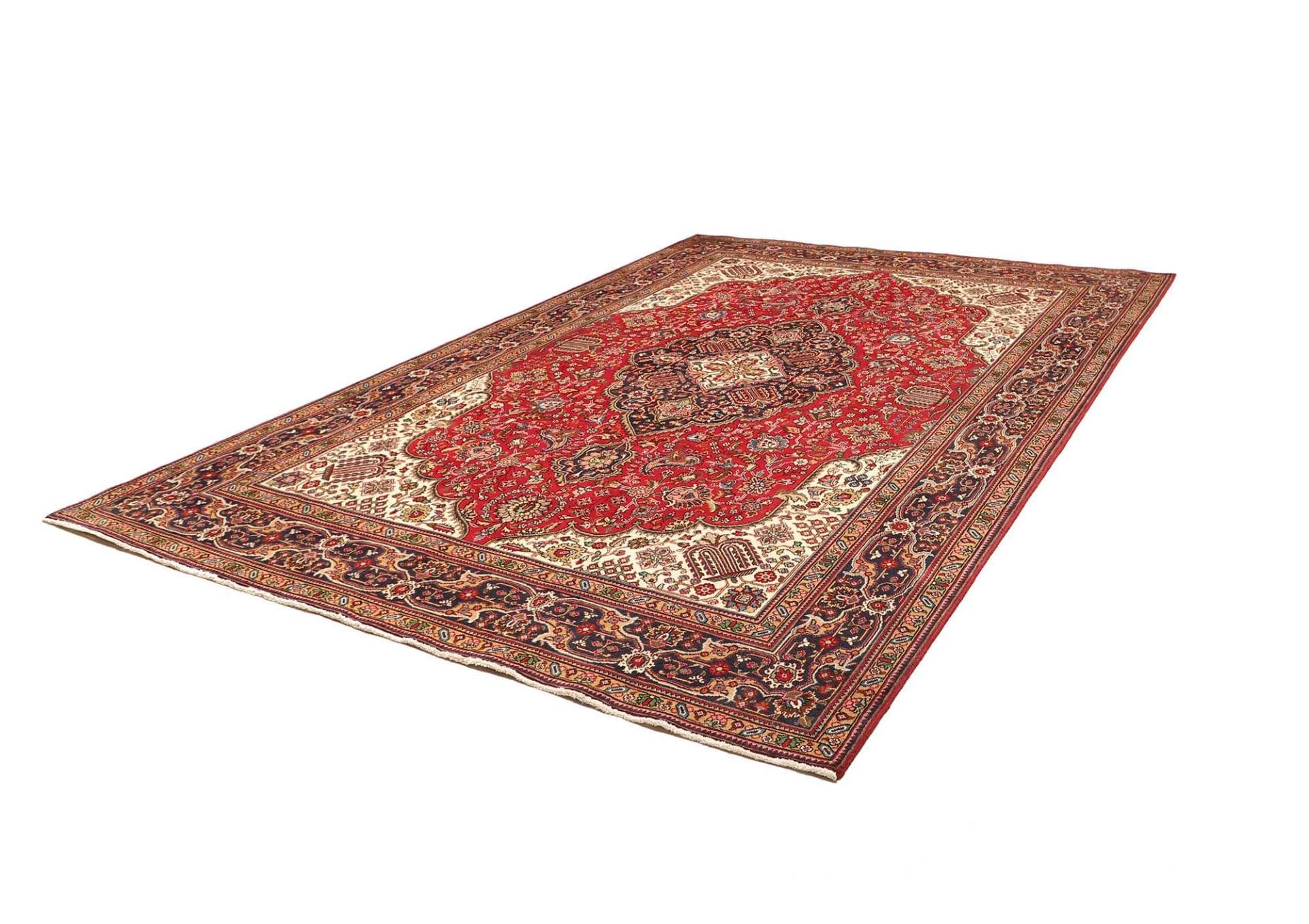 Alternative view of Wool Tabriz Persian Rug 250 × 358 cm, hand-knotted