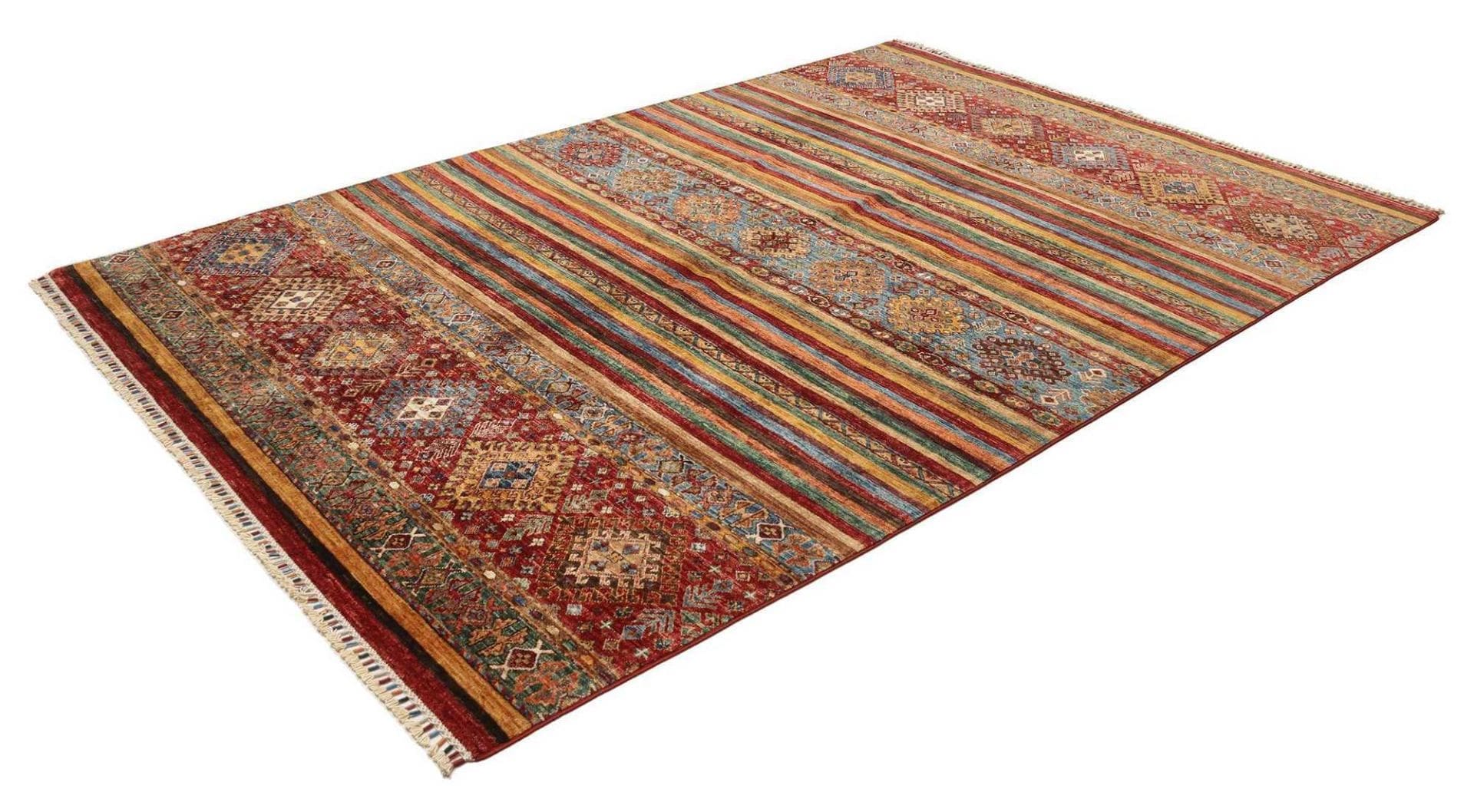 Alternative view of Samarkand Pakistani Rug 209 × 297 cm in Wool, hand-knotted