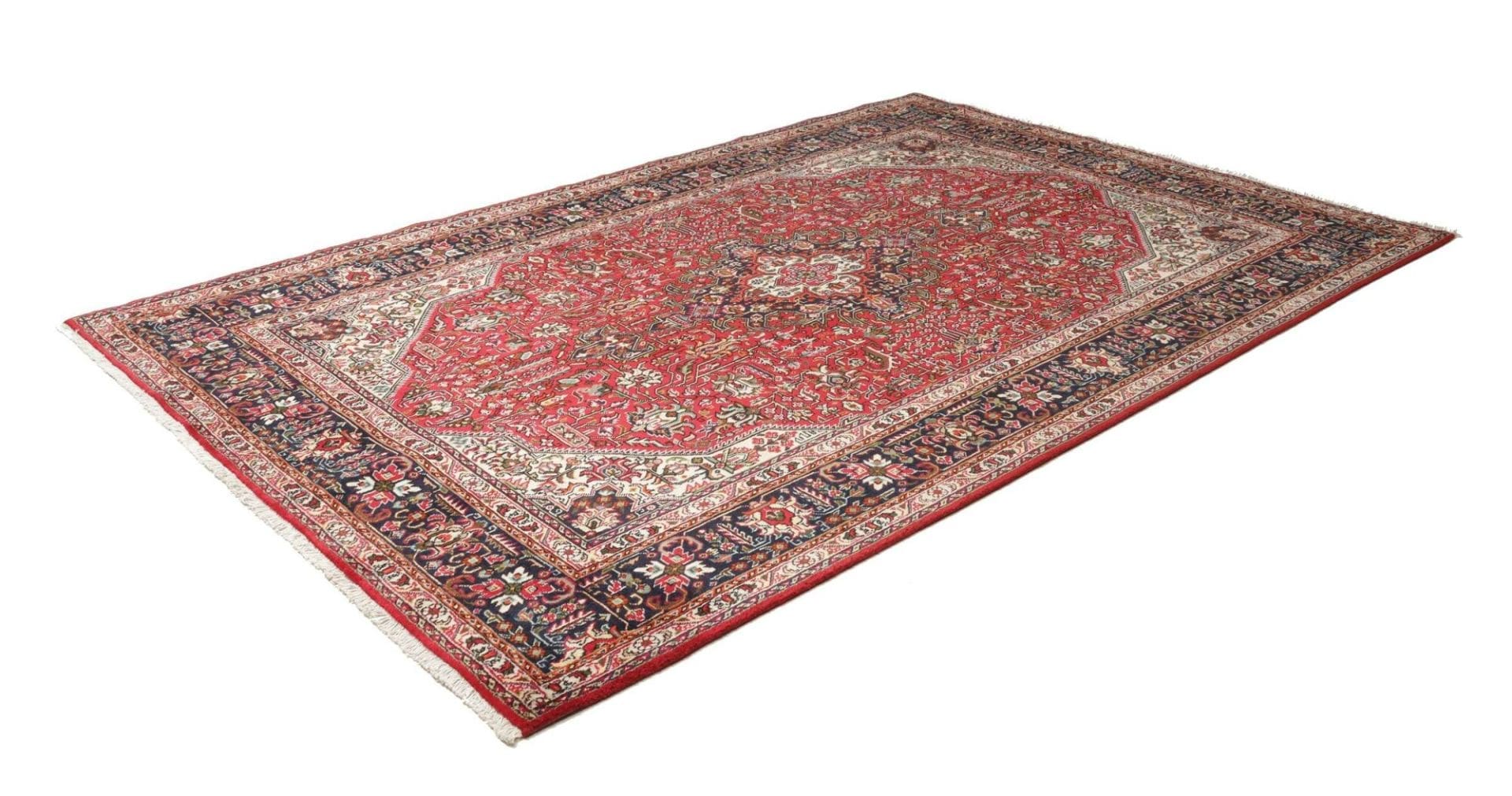 Alternative view of Tabriz Persian Rug 209 × 300 cm in Wool, hand-knotted