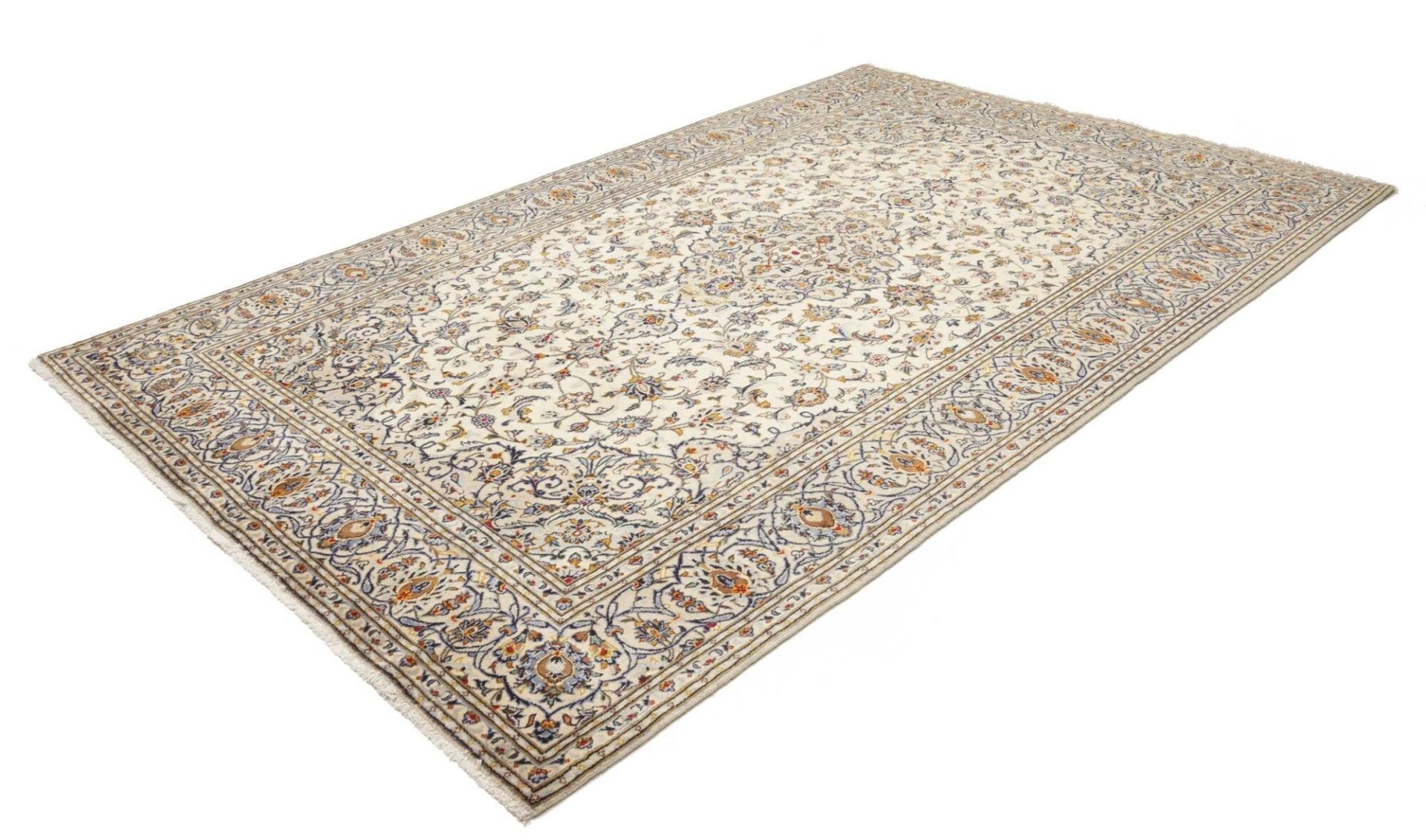 Alternative view of Wool Kashan Persian Rug 200 × 315 cm, hand-knotted