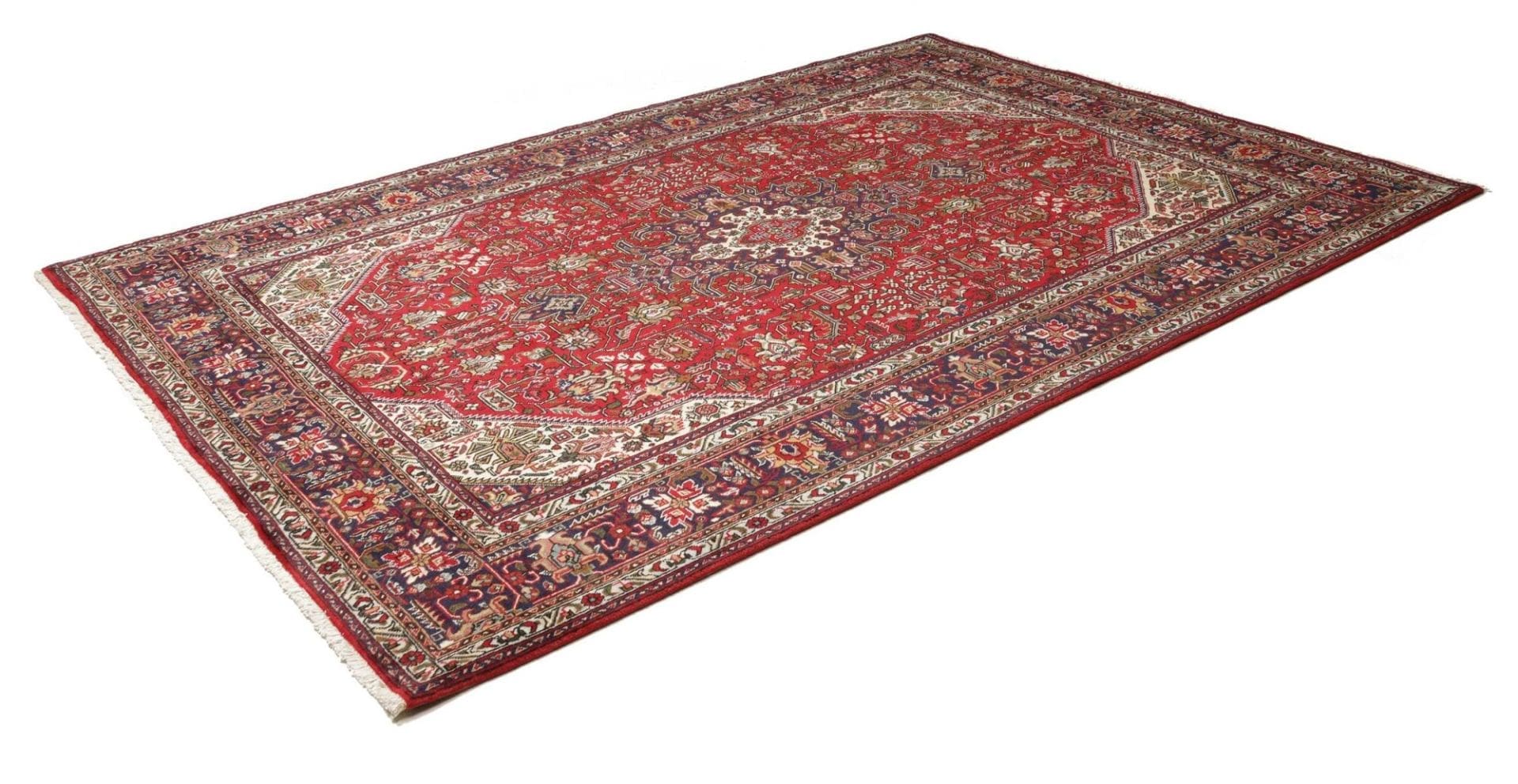 Alternative view of Wool Tabriz Persian Rug 203 × 300 cm, hand-knotted