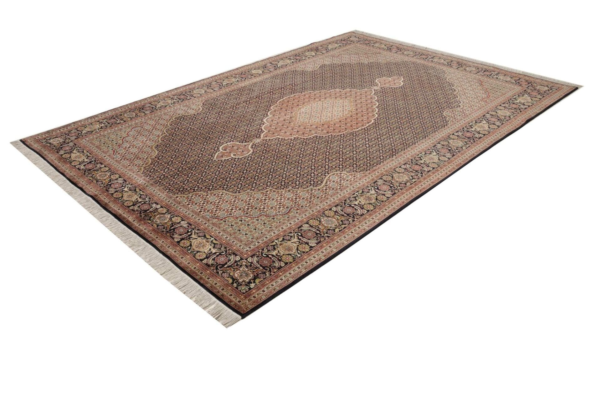 Alternative view of Hand-Knotted Tabriz Persian Rug, 206 × 300 cm, Wool