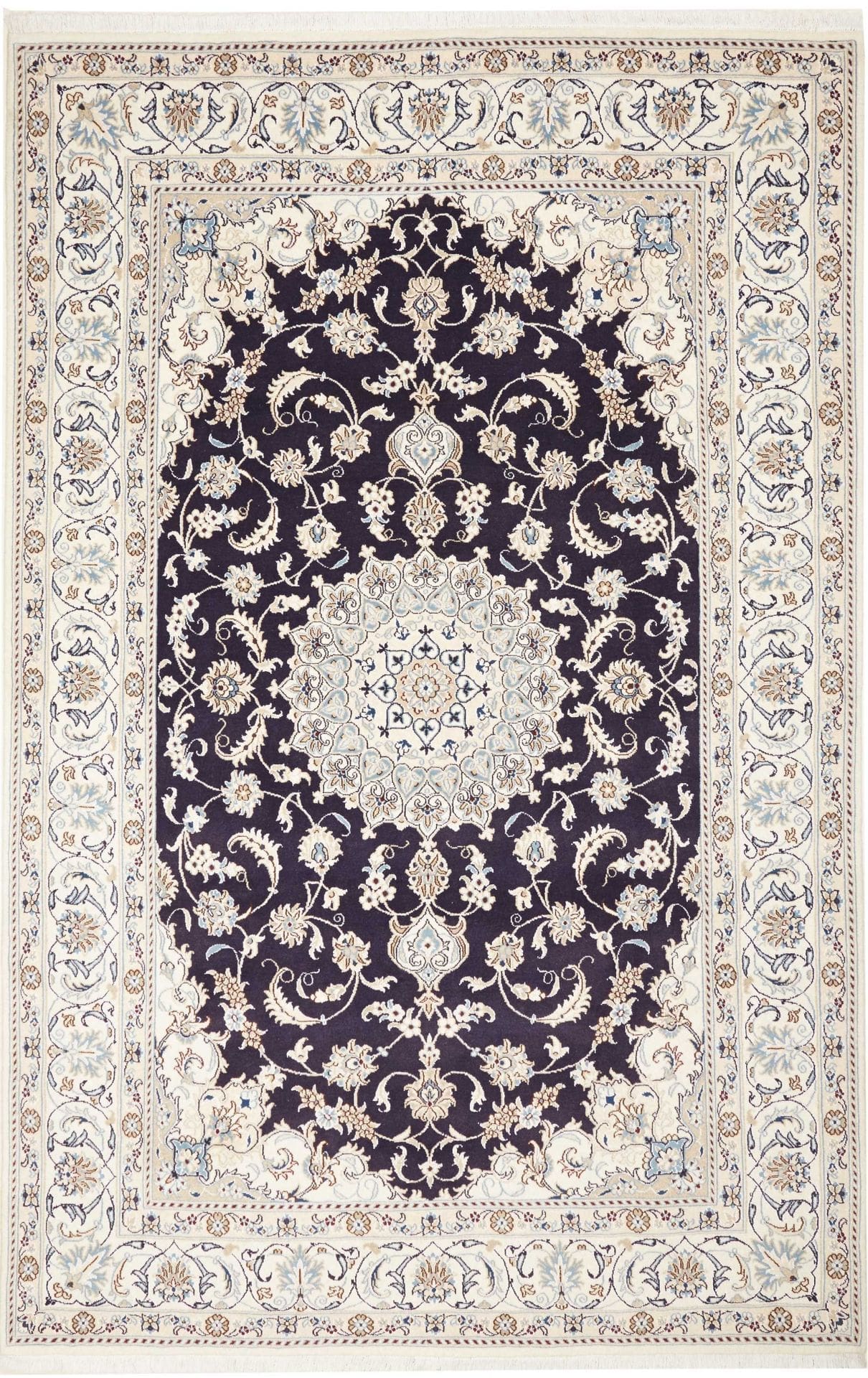 Wool Nain Persian Rug 199 × 303 cm, hand-knotted