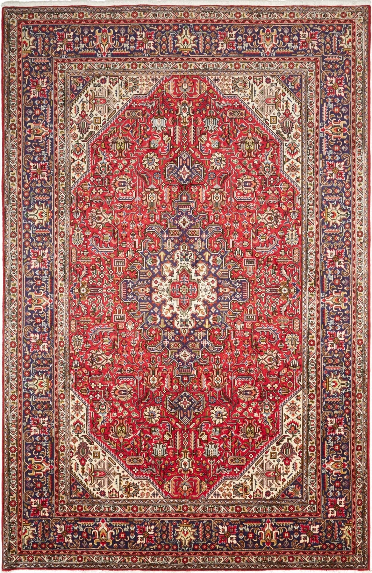 Tabriz Persian Rug 201 × 293 cm in Wool, hand-knotted