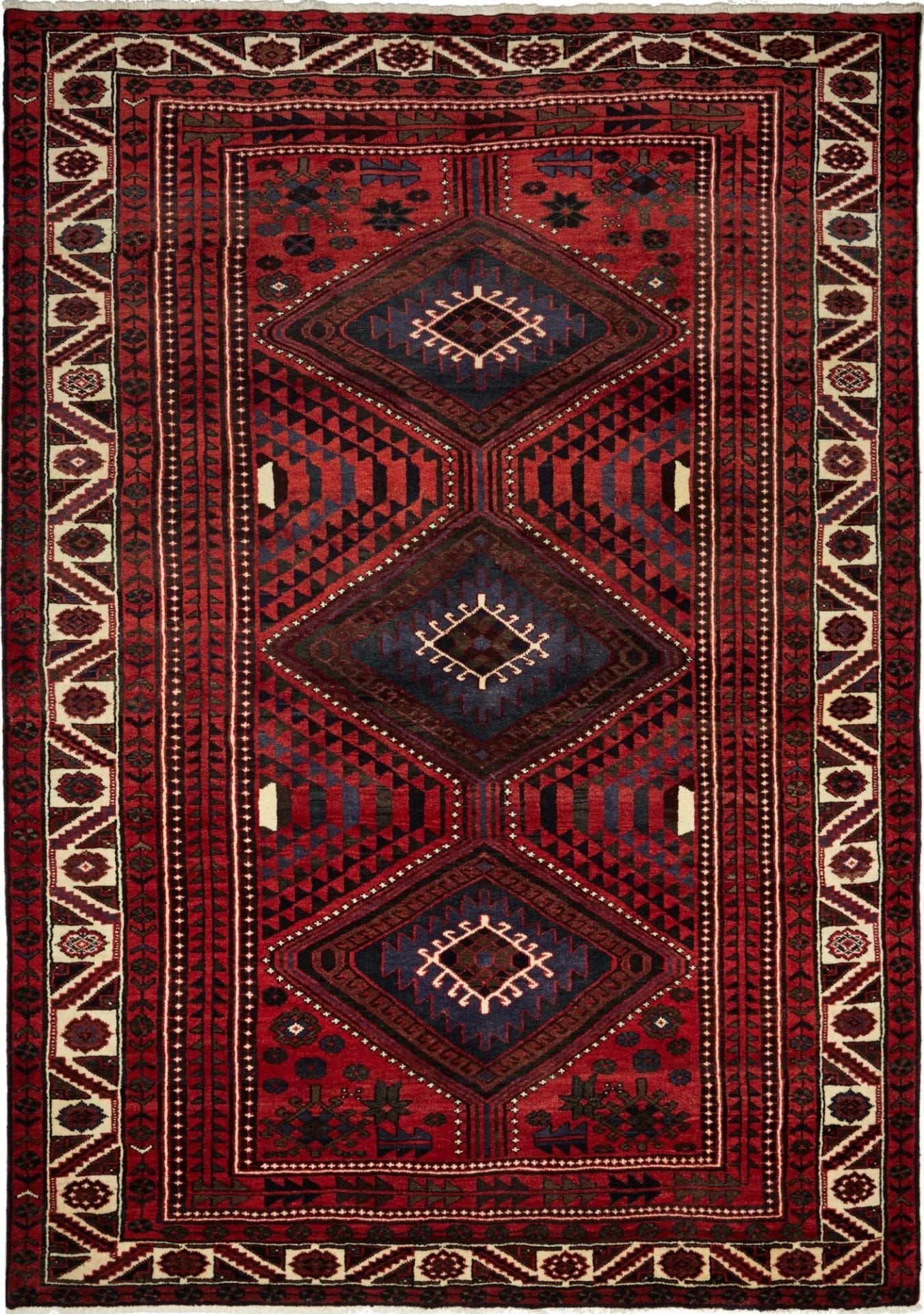Loribaft Persian Rug 225 × 320 cm in Wool, hand-knotted