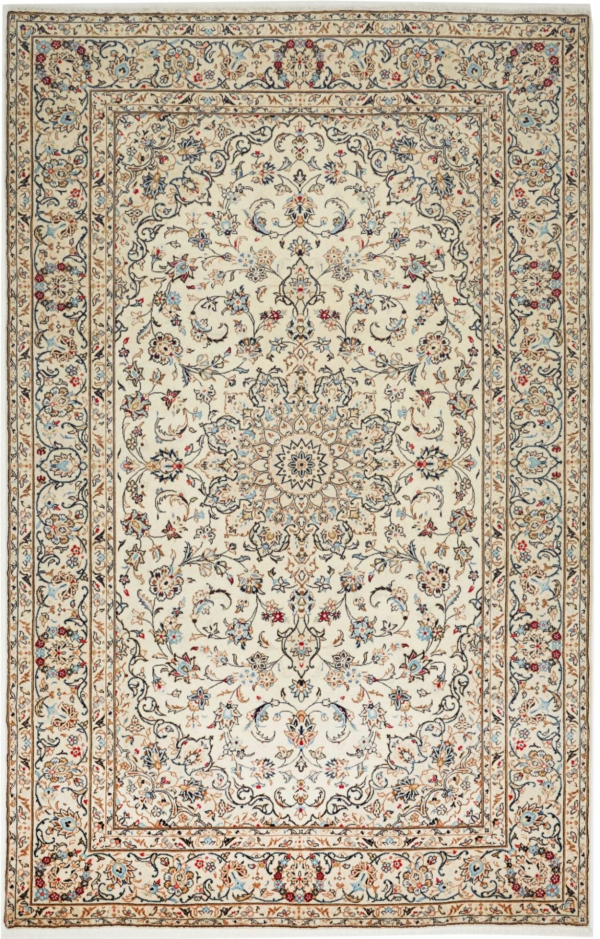 Kashan Persian Rug 200 × 308 cm in Wool, hand-knotted