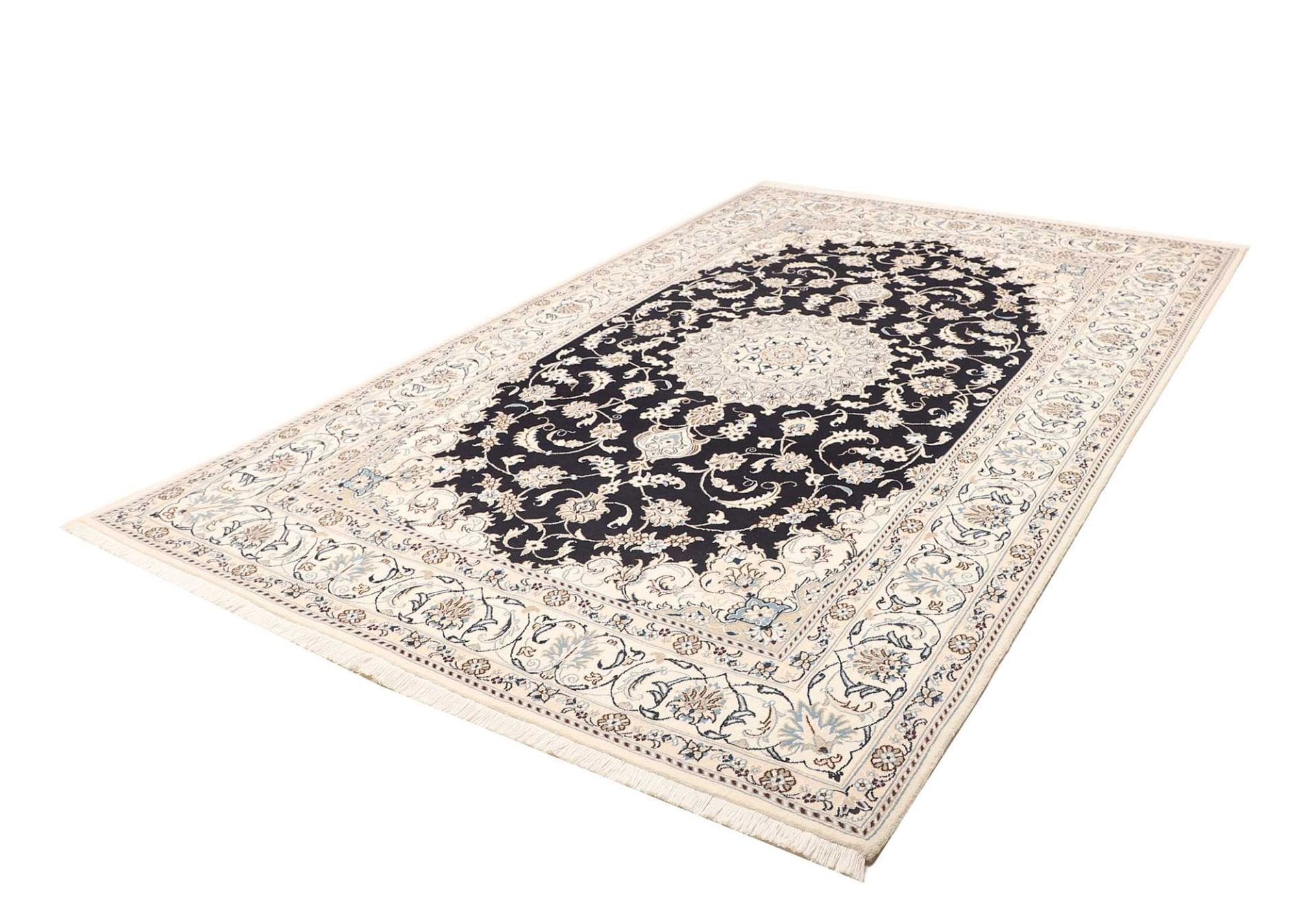 Alternative view of Wool Nain Persian Rug 199 × 303 cm, hand-knotted