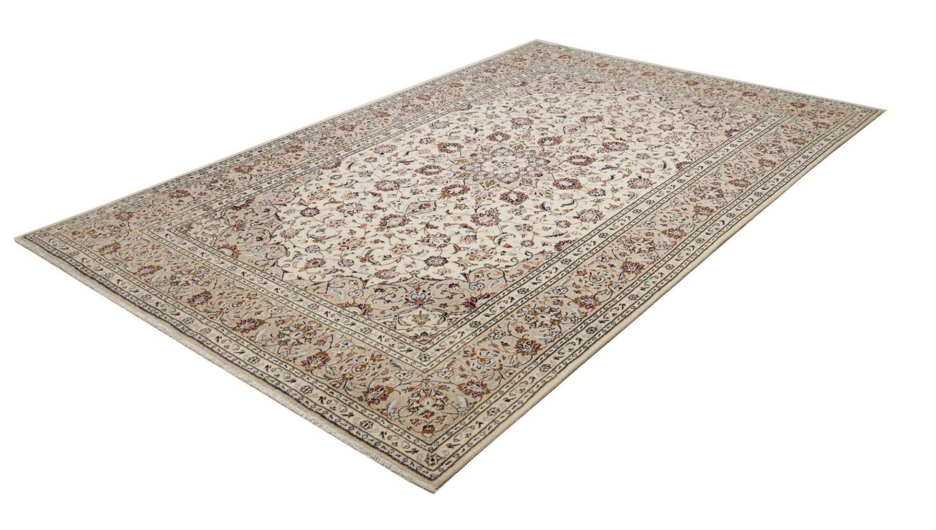 Alternative view of Hand-Knotted Kashan Persian Rug, 200 × 305 cm, Wool