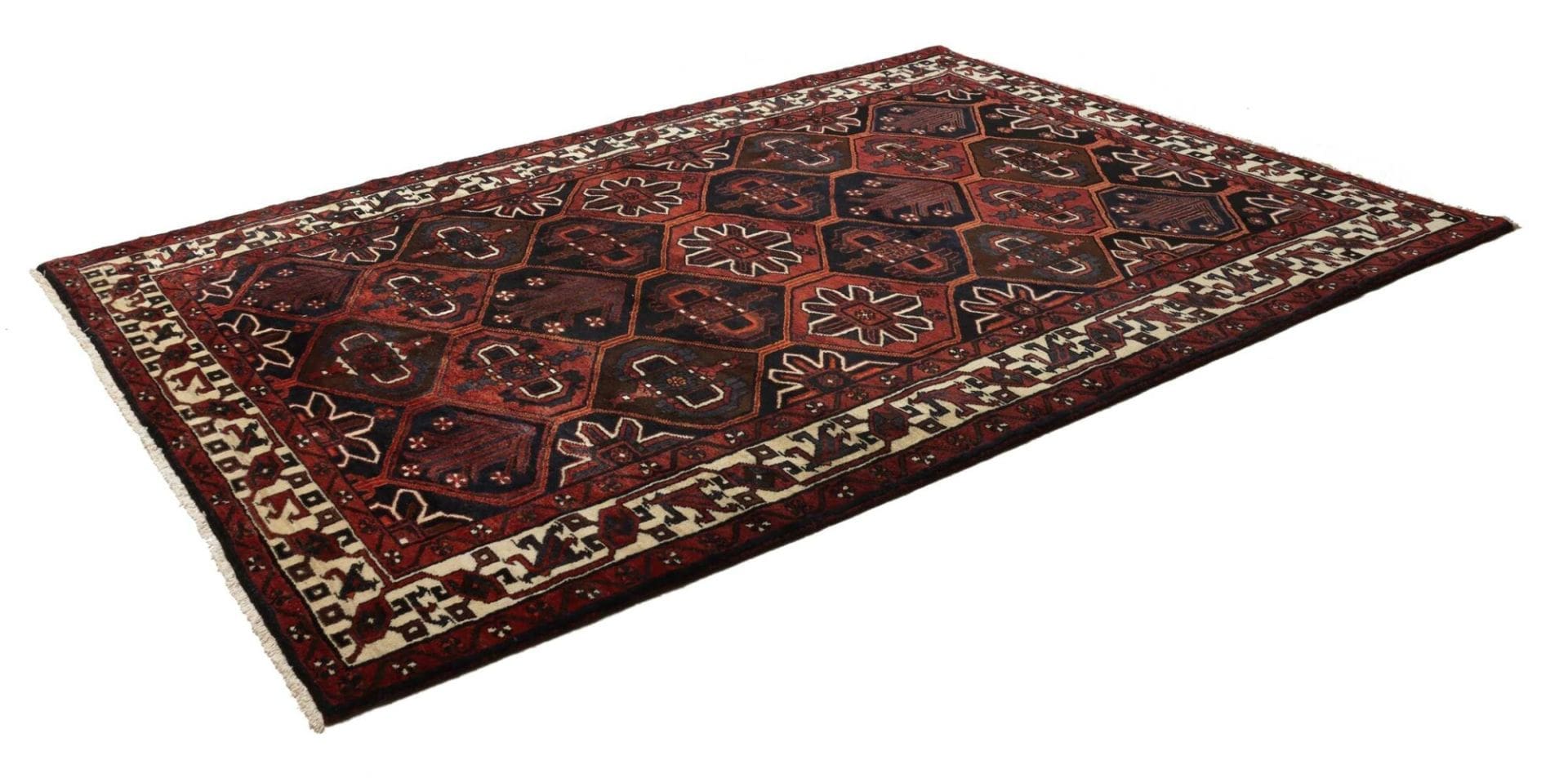 Alternative view of Loribaft Persian Rug 210 × 283 cm in Wool, hand-knotted