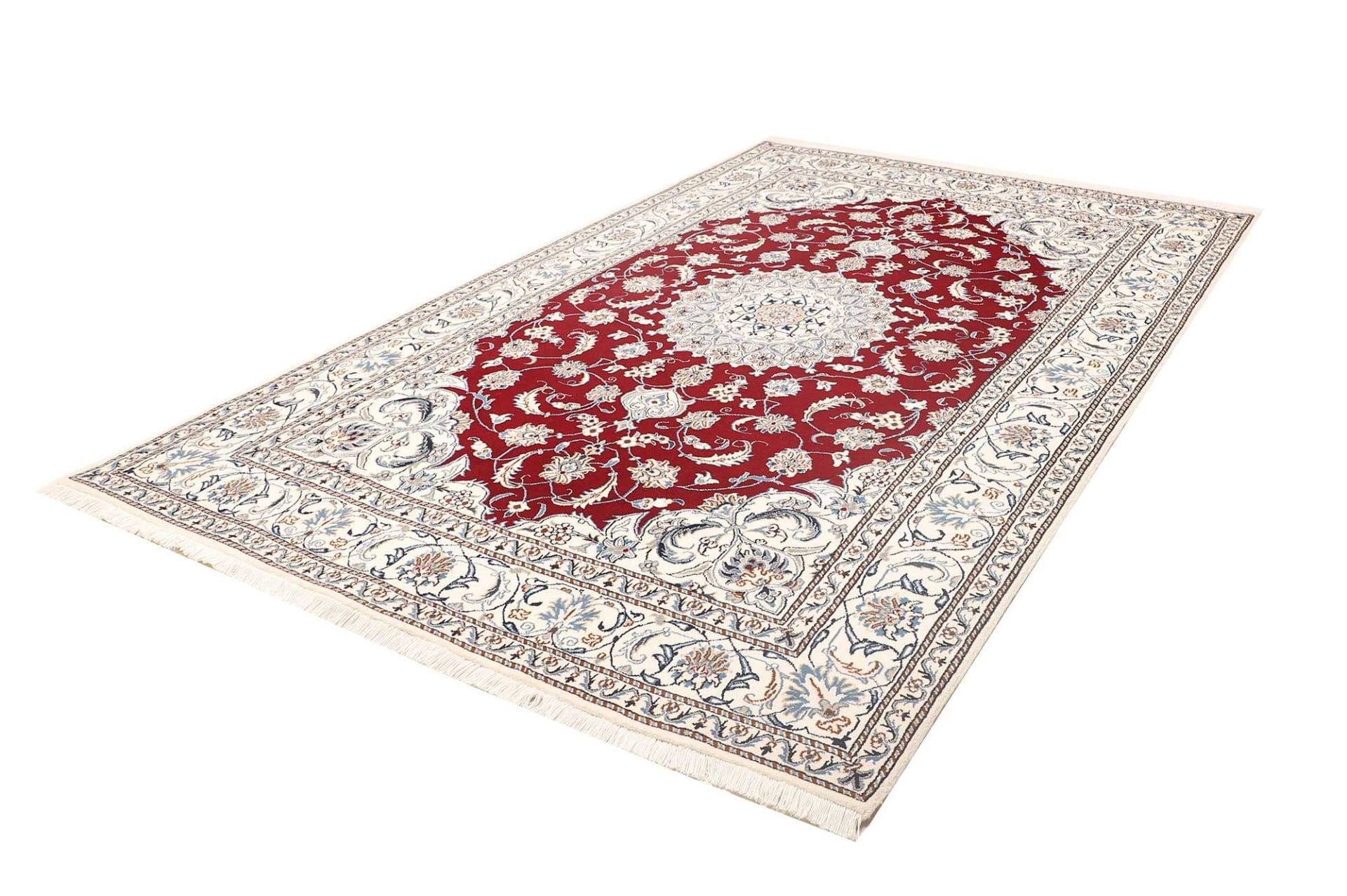 Alternative view of Wool Nain Persian Rug 199 × 290 cm, hand-knotted