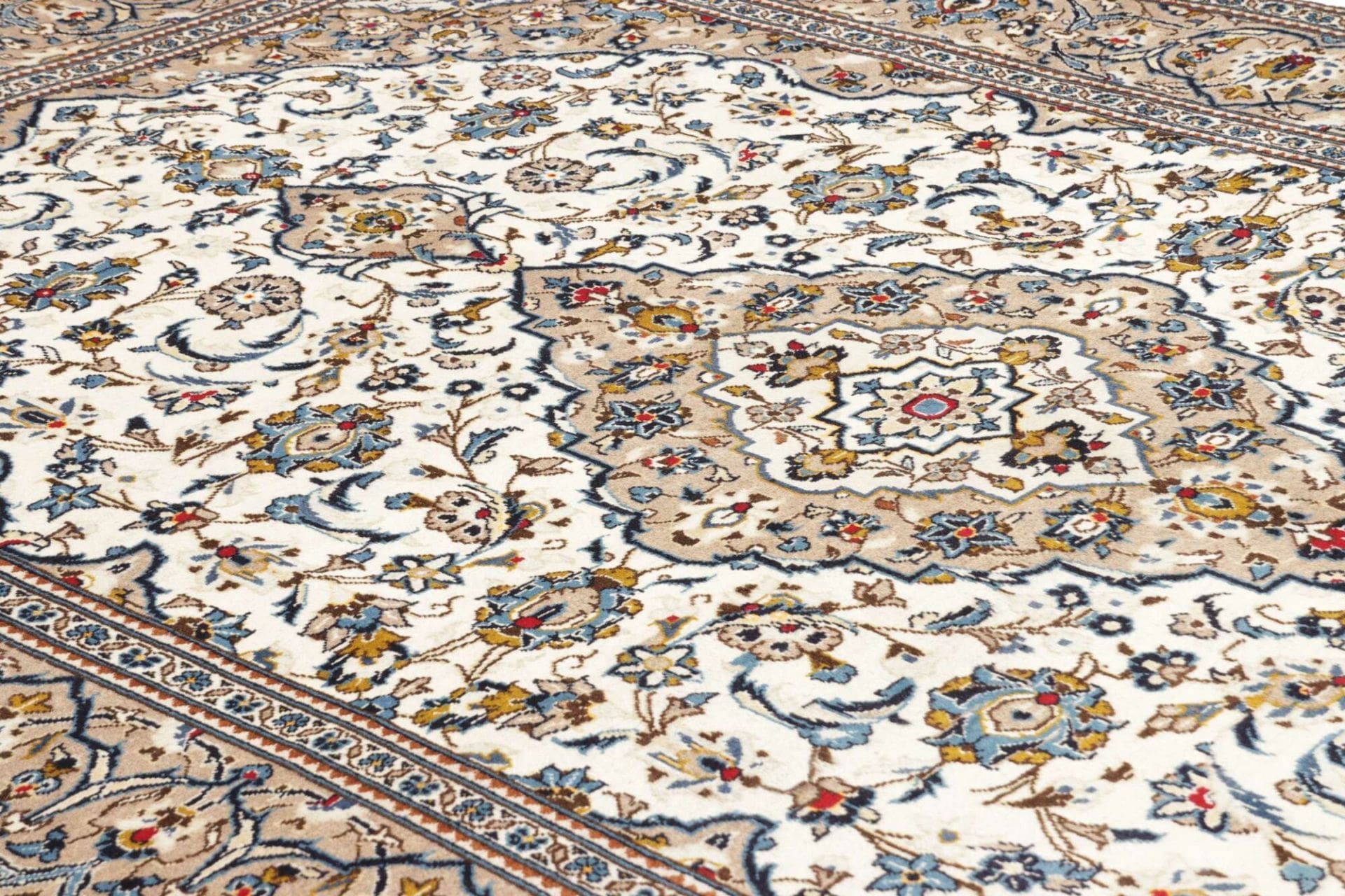 Kashan Persian Rug 203 × 306 cm in Wool, hand-knotted - Image 7
