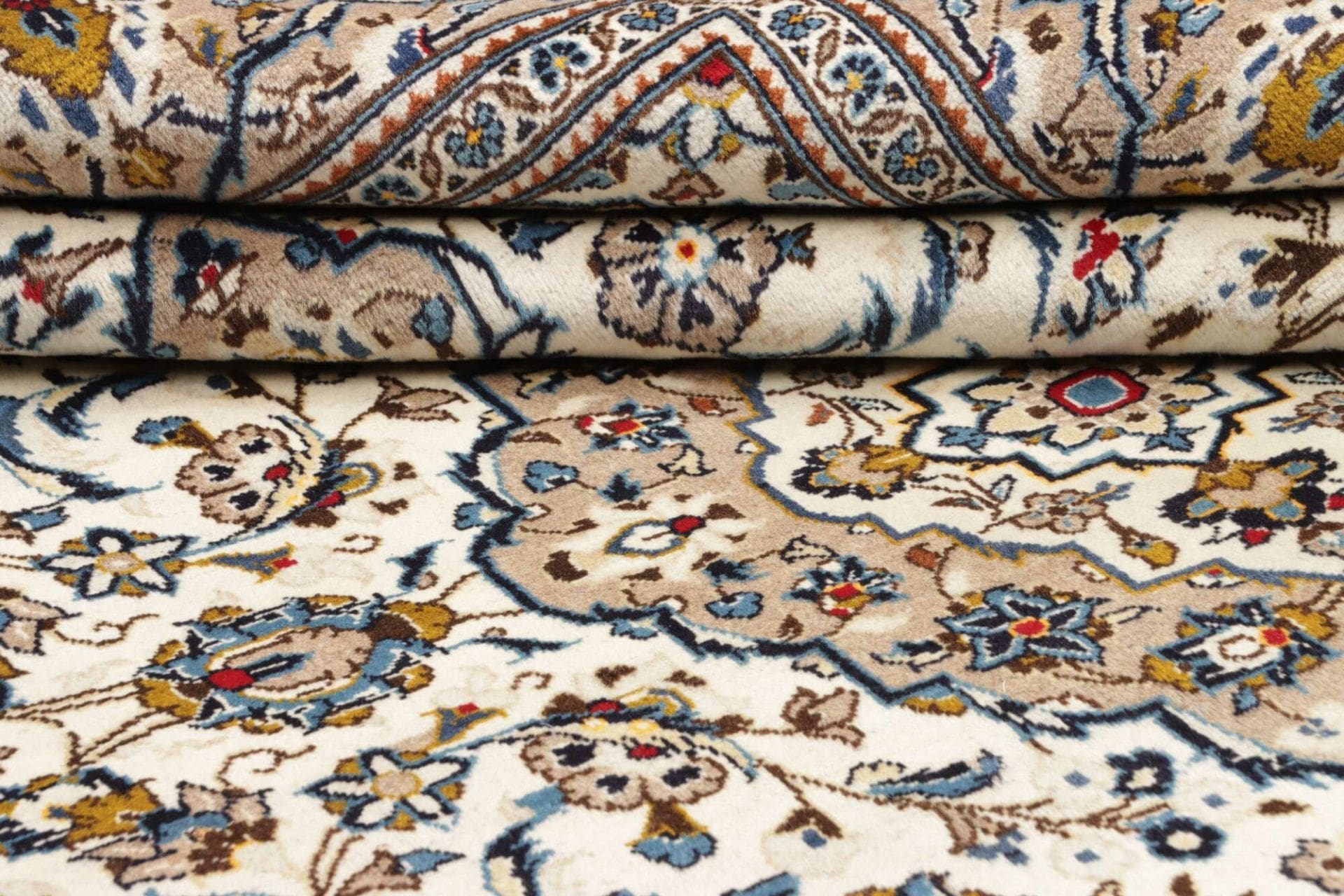 Kashan Persian Rug 203 × 306 cm in Wool, hand-knotted - Image 10