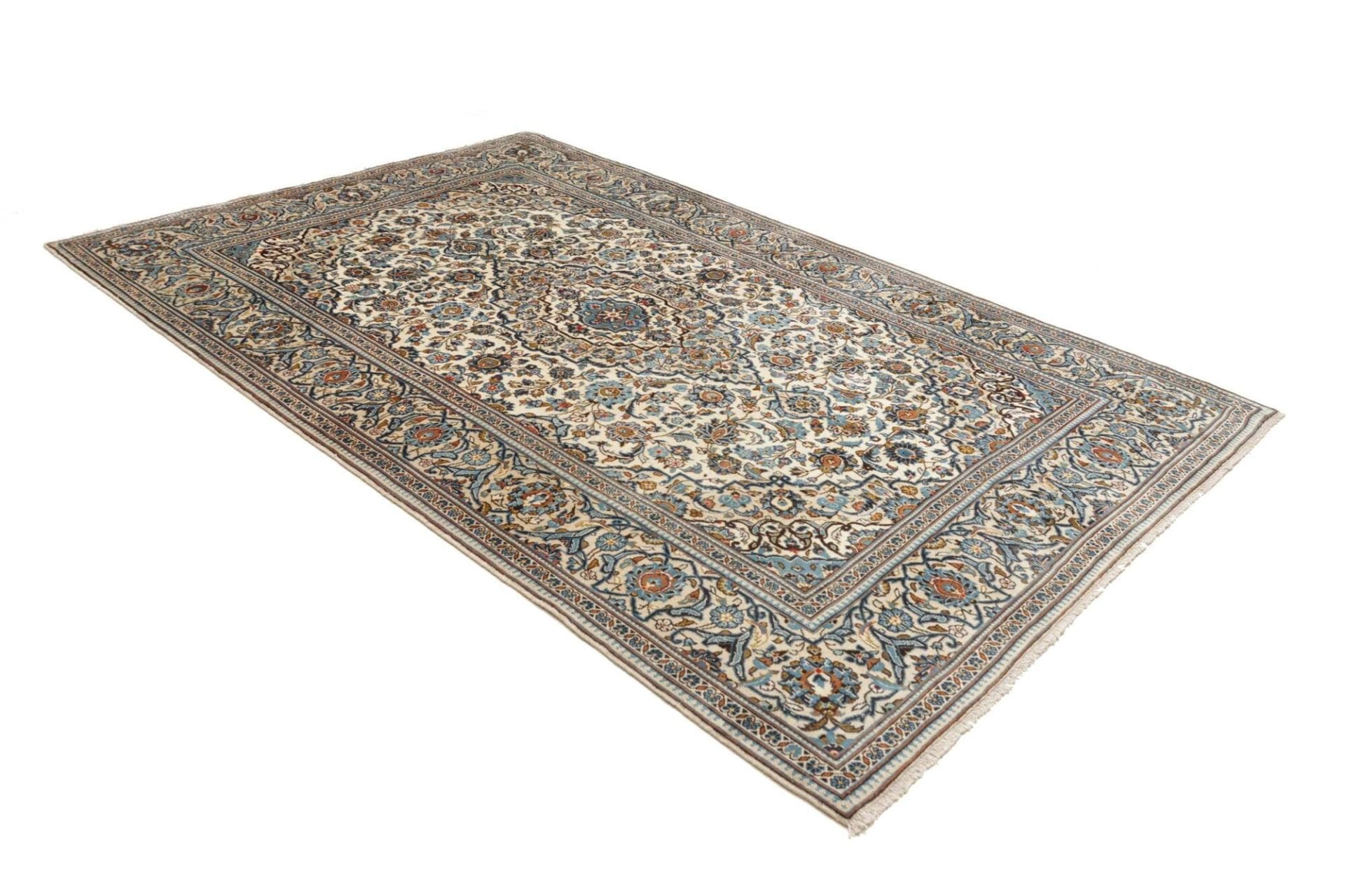Wool Kashan Persian Rug 200 × 305 cm, hand-knotted - Image 3