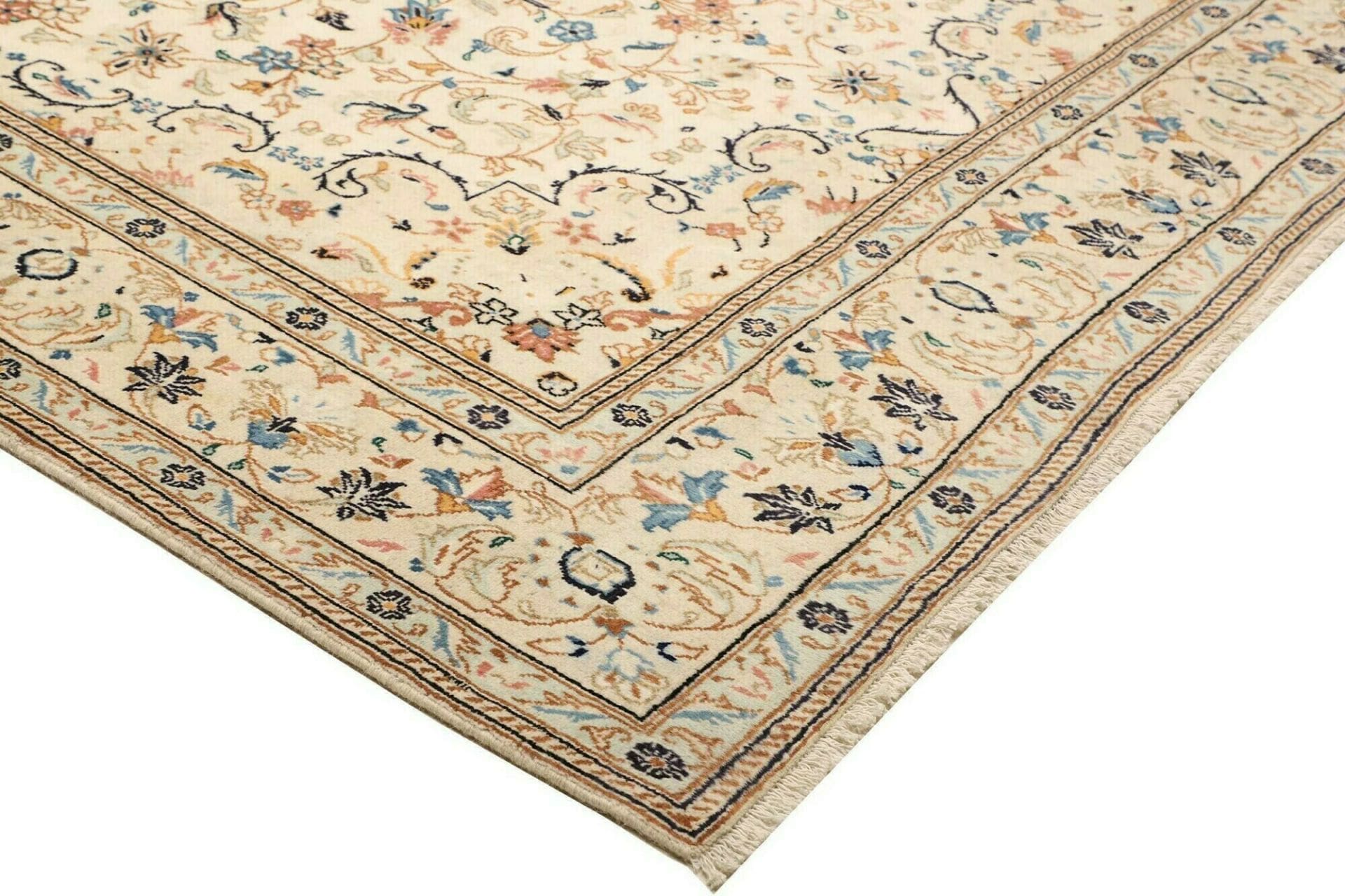 Wool Kashan Persian Rug 203 × 312 cm, hand-knotted - Image 5