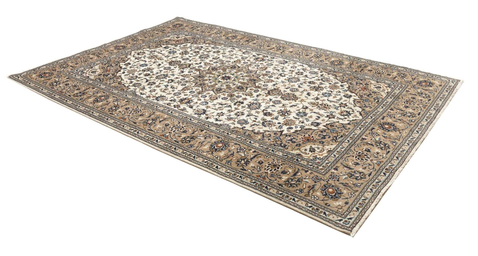 Wool Kashan Persian Rug 203 × 300 cm, hand-knotted - Image 3